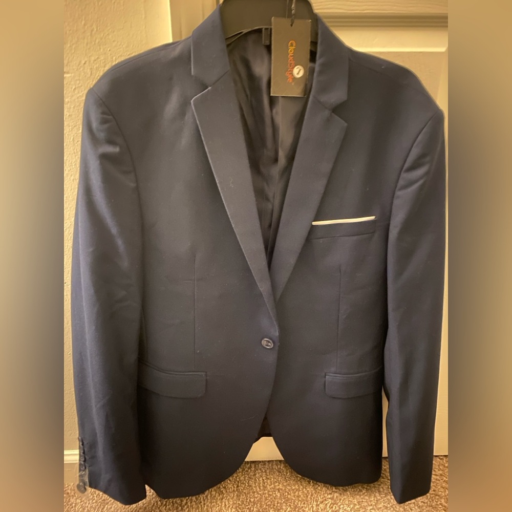 Men’s Navy Blue Blazer